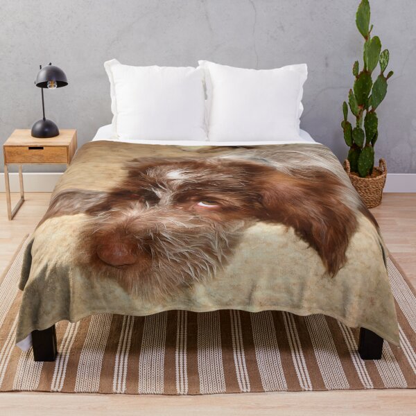 Item preview, Spinone puppy love by heidiannemorris © designed and sold by FOLK ART FUSION by heidiannemorris.