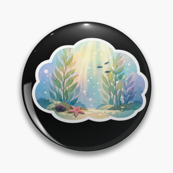 Item preview, Cute Kelp Forest - underwater art designed and sold by DamioPolArt.