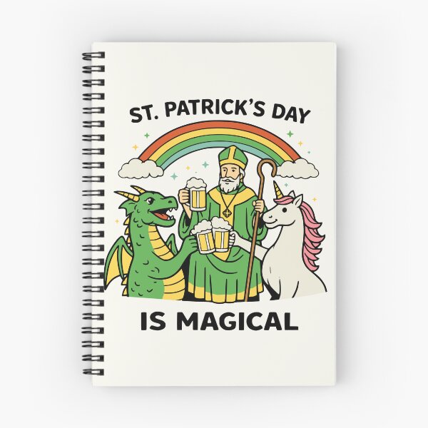 Item preview, Magical St Patricks Day Unicorn Dragon Beer designed and sold by Imaginationbeyond.