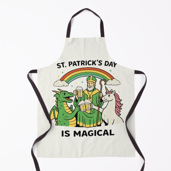 Item preview, Magical St Patricks Day Unicorn Dragon Beer designed and sold by Imaginationbeyond.