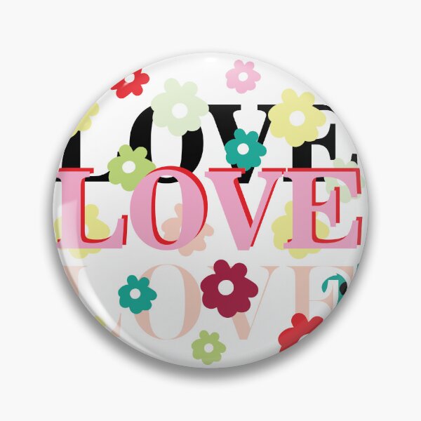 Item preview, Spring Flower Pattern with Love designed and sold by Dilyana Rumenova - Shantabella.