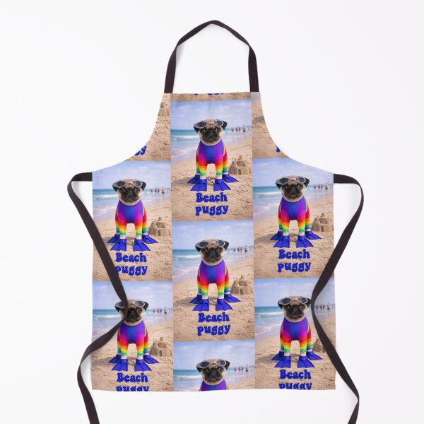 Item preview, Beach Puggy! designed and sold by MissTerryWoman.