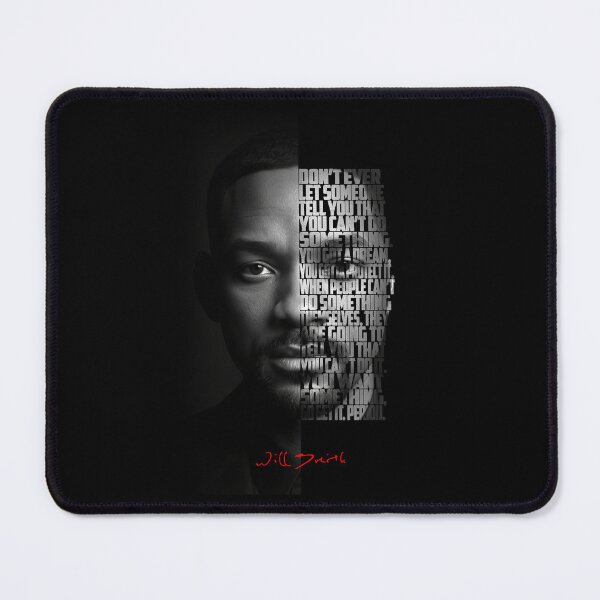 Item preview, Will Smith Split Face Poster designed and sold by Enea Kelo.