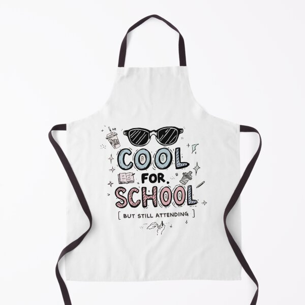 Item preview, Cool for School But Still Attending Funny Student Quote Design designed and sold by ConfuseLab Alt.
