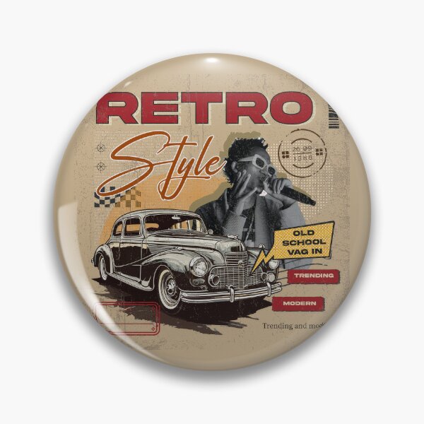 Item preview, Retro Style Vintage Car & Old School Vibes Poster Art designed and sold by mcraft studio.