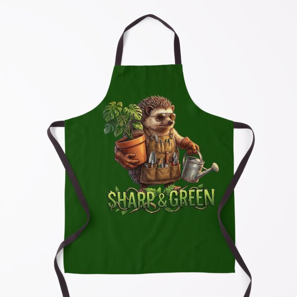 Item preview, Sharp & Green Funny Hedgehog Gardener Plant Lover designed and sold by TAKATAKATOUM.