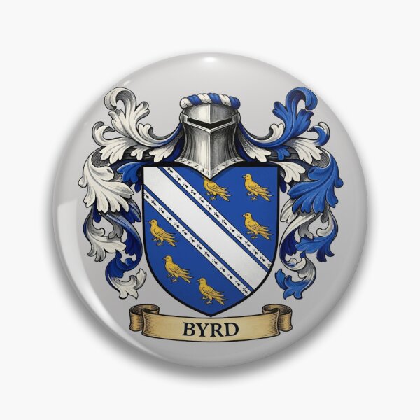 Item preview, The Byrd Family Coat of Arms designed and sold by BagTown Clans.