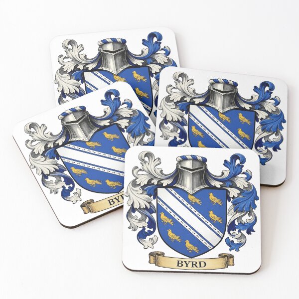 Item preview, The Byrd Family Coat of Arms designed and sold by BagTown Clans.
