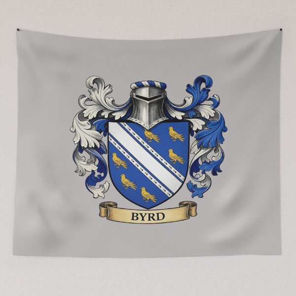 Item preview, The Byrd Family Coat of Arms designed and sold by BagTown Clans.
