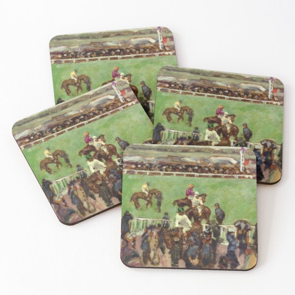 Item preview, At the Races  Longchamp   1894  - Pierre Bonnard designed and sold by nebelimr.