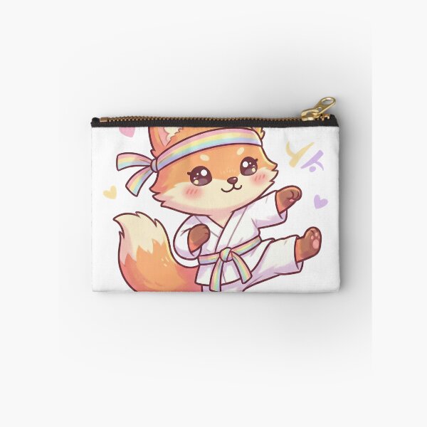 Item preview, Kawaii Cute Karate Fox  designed and sold by Grewtrel.