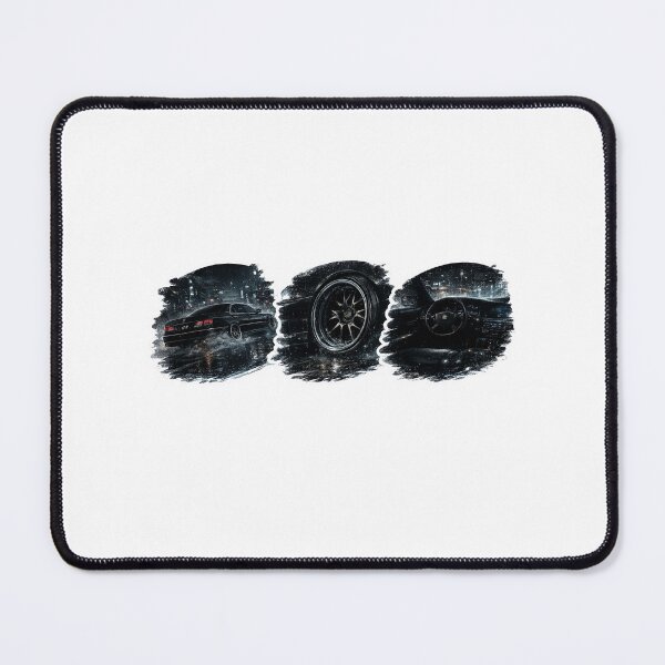 Item preview, VIP Night Rain — JDM Luxury Sedan in the Rain Sticker designed and sold by Wander Pop Studio.