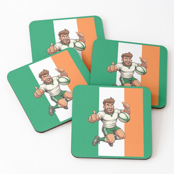 Item preview, Rugby Player Leaping designed and sold by taiche.