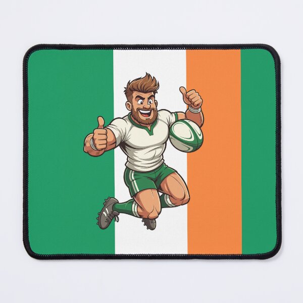 Item preview, Rugby Player Leaping designed and sold by taiche.