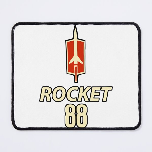 Item preview, Olds Rocket 88 V8 Badge American Classic Cars Vintage Graphic designed and sold by najaks.