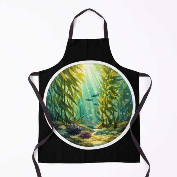Item preview, Kelp Forest - cute underwater art designed and sold by DamioPolArt.