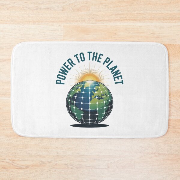 Item preview, Power To The Planet Solar Earth Globe designed and sold by proearth2022.