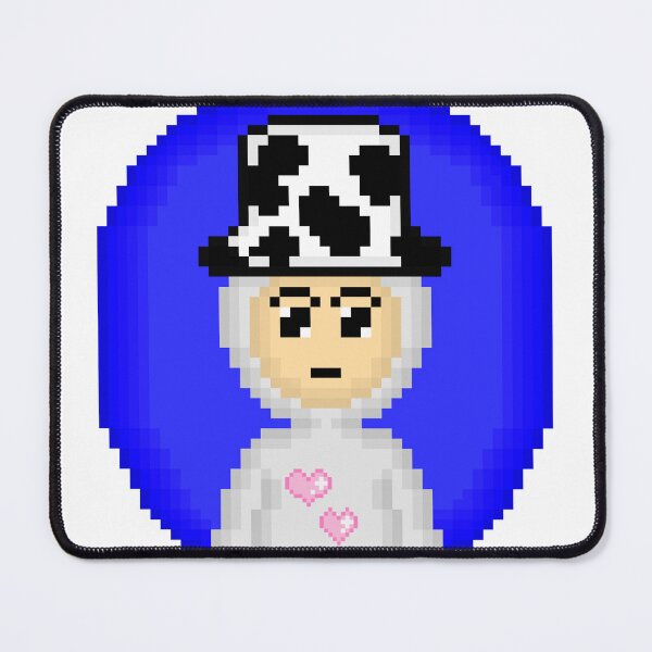 Item preview, Retro Pixel Avatar with Cow Print Bucket Hat designed and sold by DesignArtist.ia.