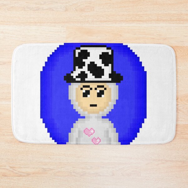 Item preview, Retro Pixel Avatar with Cow Print Bucket Hat designed and sold by DesignArtist.ia.