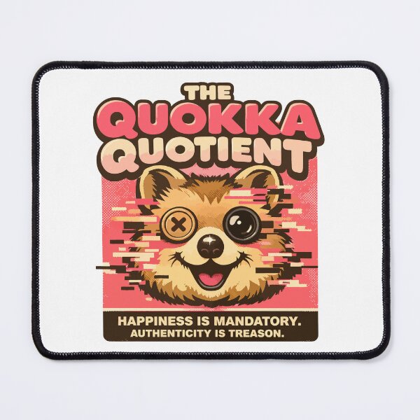 Item preview, Quokka Quotient Smile Control designed and sold by WildlifeInc.
