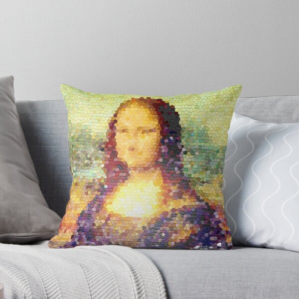 Item preview, Mona Lisa mosaic Pixel Art designed and sold by GraphContact.
