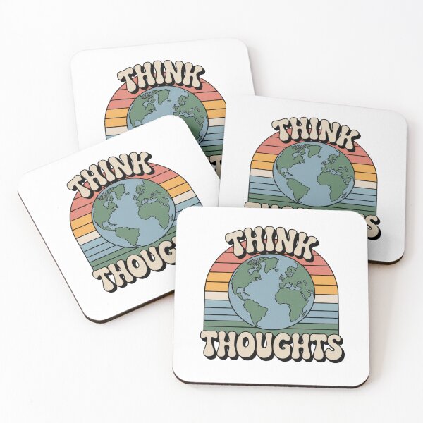 Item preview, Think Thoughts Earth Retro Stripes designed and sold by proearth2022.