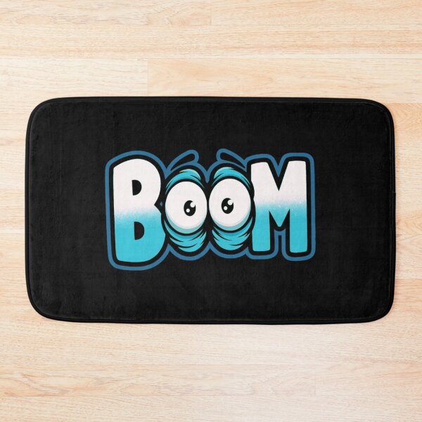 Item preview, Boom – Colorful Lettering with Eyes | Stylish Cartoon Design designed and sold by Mosogoloso.