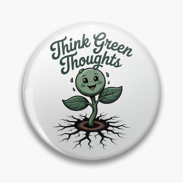 Item preview, Think Green Thoughts Happy Seedling designed and sold by proearth2022.