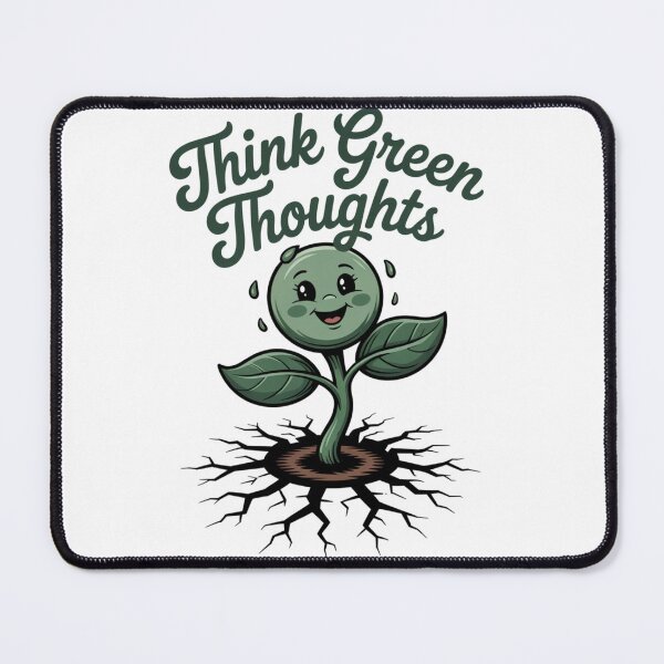 Item preview, Think Green Thoughts Happy Seedling designed and sold by proearth2022.