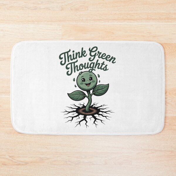 Item preview, Think Green Thoughts Happy Seedling designed and sold by proearth2022.