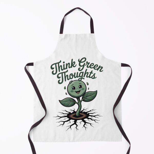 Item preview, Think Green Thoughts Happy Seedling designed and sold by proearth2022.