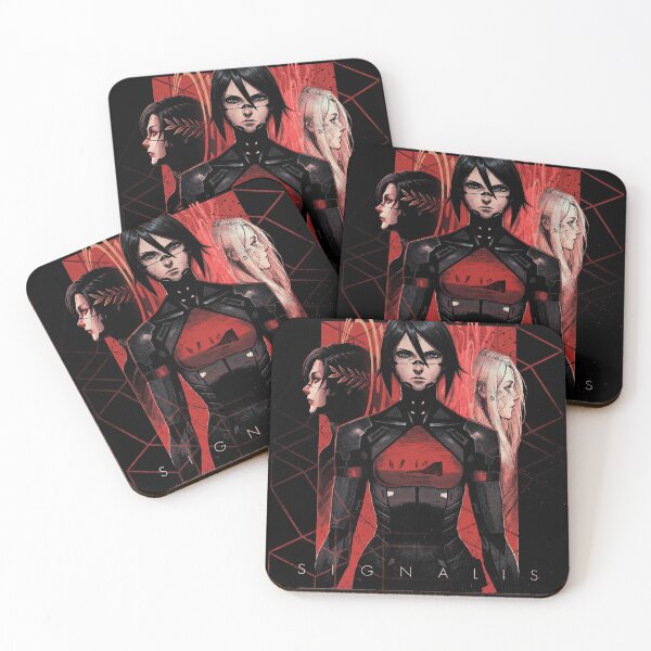 Item preview, Glitched Signalis Cryptic Meme – Warped Doll Eyes Red Transmission Art designed and sold by Senpaiwaves.