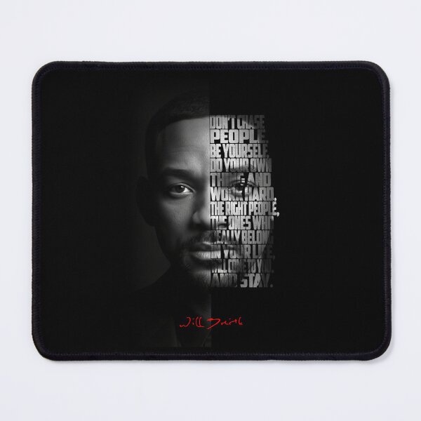 Item preview, Will Smith Split Face Poster designed and sold by Enea Kelo.