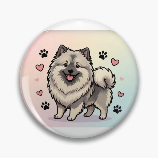 Item preview, ‘Love a Keeshond’ - Digital Artwork  designed and sold by IFcreatives2510.
