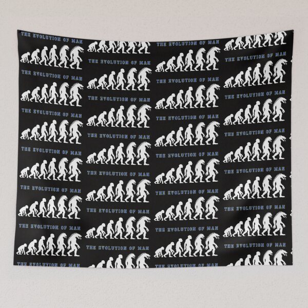 Item preview, The Evolution Of Man designed and sold by AlienAlmanac.