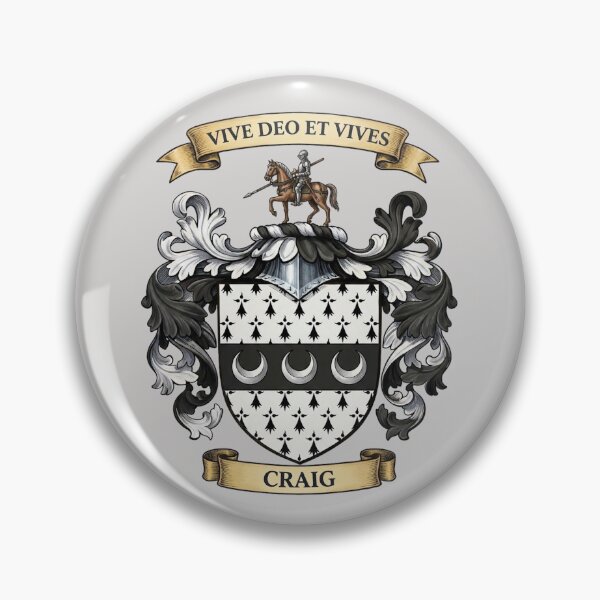 Item preview, The Craig Family Coat of Arms designed and sold by BagTown Clans.