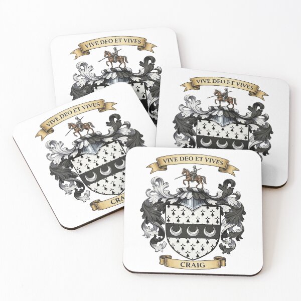 Item preview, The Craig Family Coat of Arms designed and sold by BagTown Clans.
