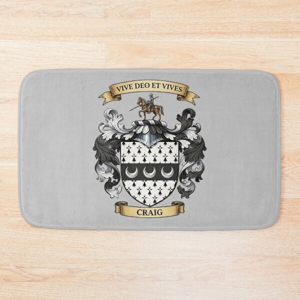 Item preview, The Craig Family Coat of Arms designed and sold by BagTown Clans.