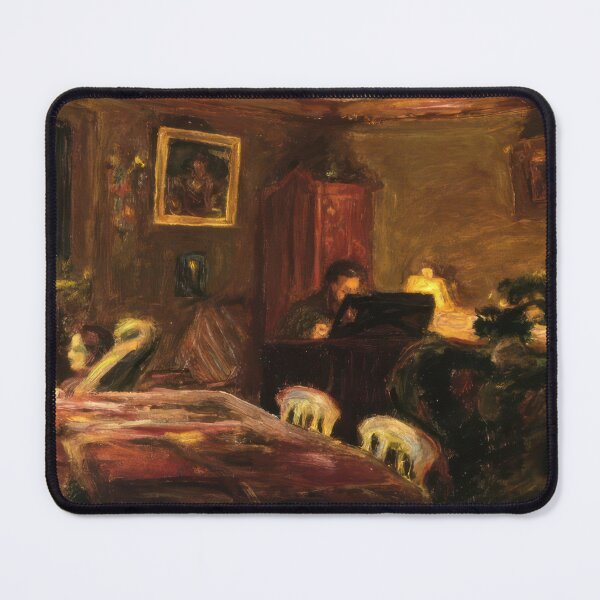 Item preview, Claude Terrasse at the Piano   Post Impressionism  - Pierre Bonnard designed and sold by nebelimr.