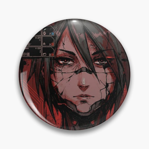 Item preview, Signalis Cryptic Distortion Style – Warped Eule Doll Red Static Portrait designed and sold by Senpaiwaves.