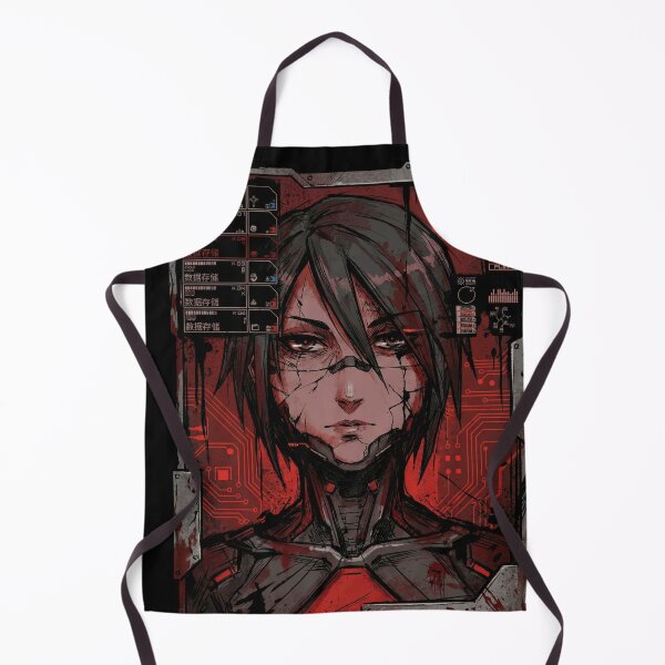 Item preview, Signalis Cryptic Distortion Style – Warped Eule Doll Red Static Portrait designed and sold by Senpaiwaves.