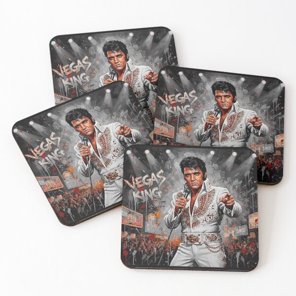 Item preview, Elvis Presley Vegas King Pop Art Stage Show designed and sold by slugworm.