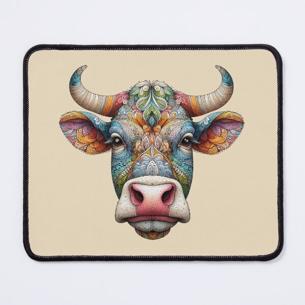 Item preview, Zentangle Cow Dreams designed and sold by Vanich-Panich.