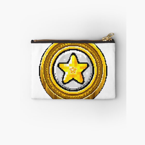 Item preview, Retro Pixel Gold Star Coin Arcade Game Icon designed and sold by DesignArtist.ia.