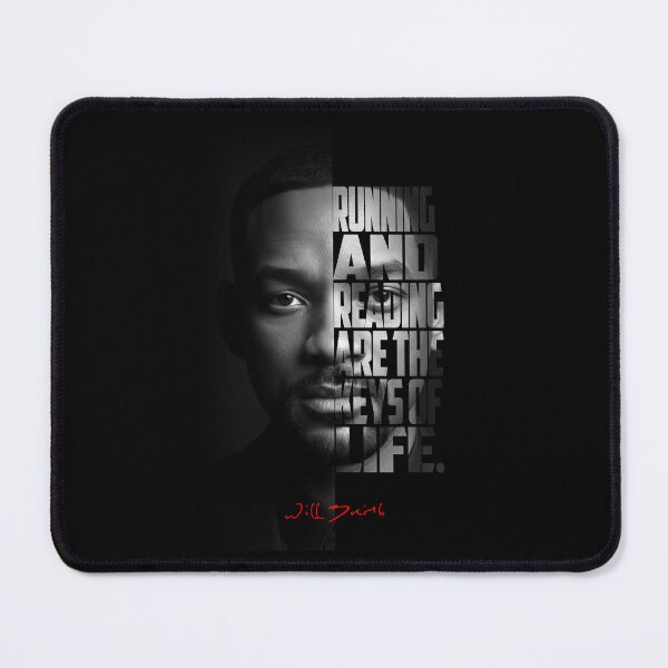 Item preview, Will Smith Split Face Poster designed and sold by Enea Kelo.