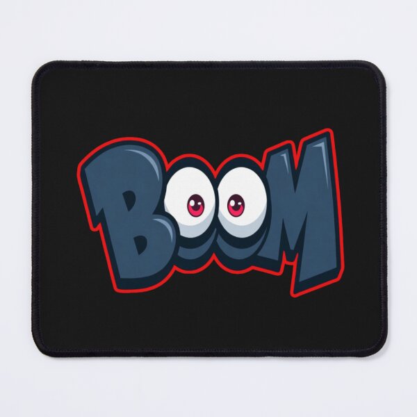 Item preview, Boom – Interesting Text with Eyes | Explosive Cartoon Design designed and sold by Mosogoloso.