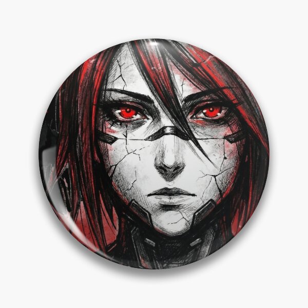 Item preview, Signalis Distorted Nowhere Realm – Cryptic Text Overlay Replika Portrait designed and sold by Senpaiwaves.