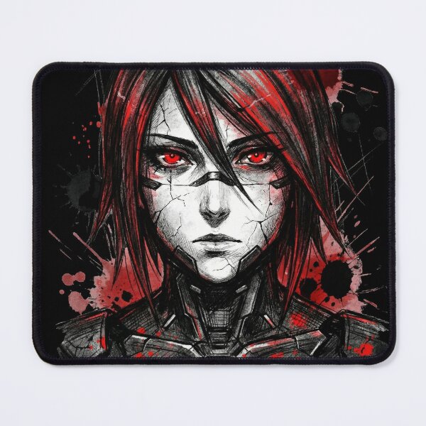 Item preview, Signalis Distorted Nowhere Realm – Cryptic Text Overlay Replika Portrait designed and sold by Senpaiwaves.