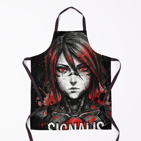 Item preview, Signalis Distorted Nowhere Realm – Cryptic Text Overlay Replika Portrait designed and sold by Senpaiwaves.