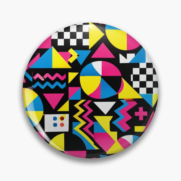 Item preview, Retro Memphis Style Seamless Geometric Abstract Pattern designed and sold by optimusprime39.